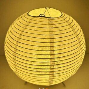 NEW~4 Lot SALE~10" x 6" Tabletop LED Round Paper Lantern Battery-Operated